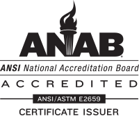 ANAB accredited #1020